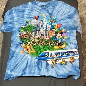 Vintage 90s Disney World Blue T-Shirt